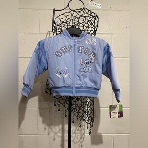 Disney Stitch Bomber Jacket NWT